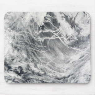 Ship tracks in the Pacific Ocean Mouse Pad