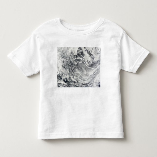Ship tracks in the Pacific Ocean Toddler T-Shirt (Front)