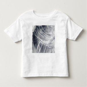 Ship tracks the northern Pacific Ocean Toddler T-Shirt