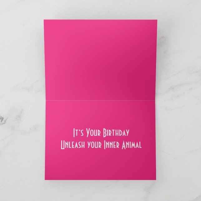 Ship Tzu Birthday Card Folded Greeting Card (Inside)