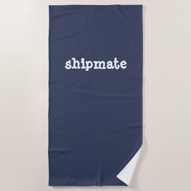 shipmate beach towel (Front)
