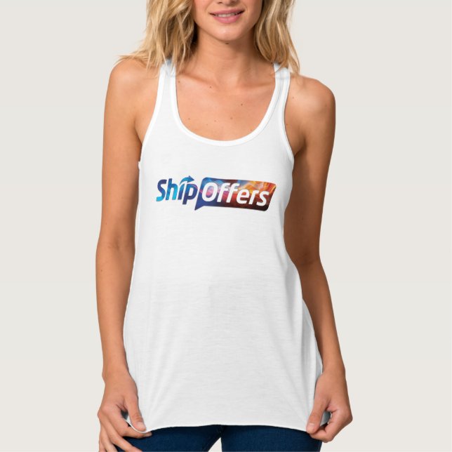 ShipOffers Logo Swirl Singlet (Front)