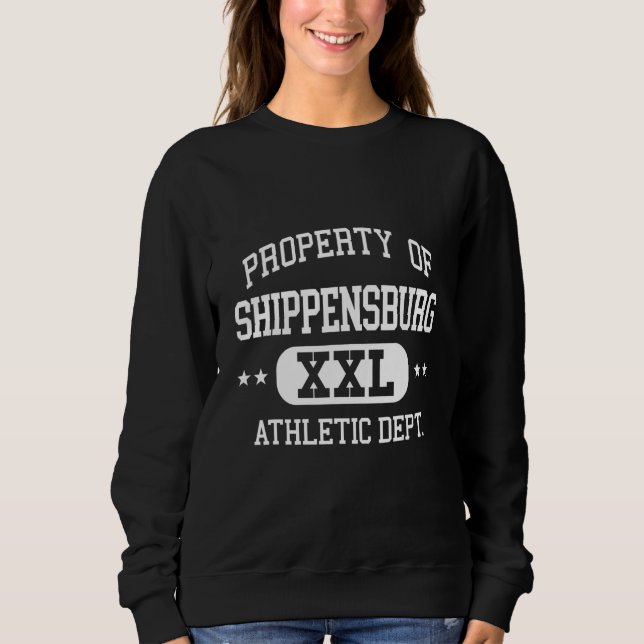 Shippensburg Retro Athletic Property Dept Sweatshirt (Front)