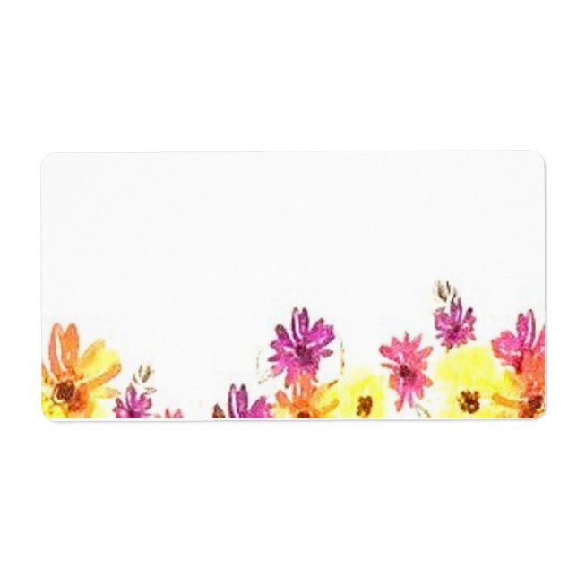 Shipping Address Label ART STYLE DESIGN (Front)