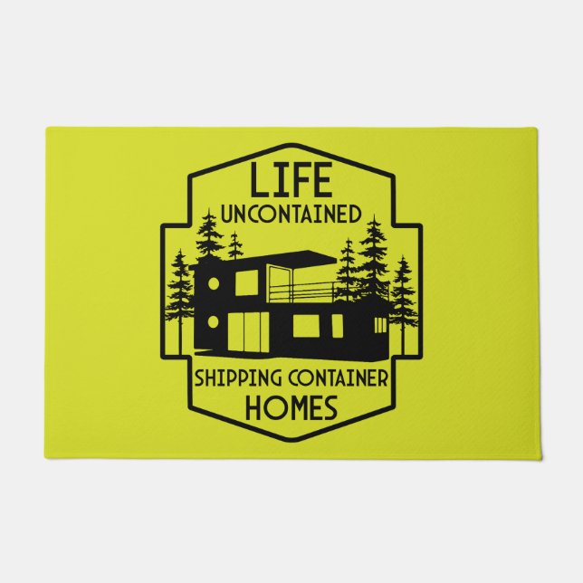 Shipping Container Architecture Doormat (Front)