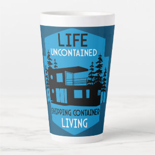 Shipping Container Architecture Latte Mug