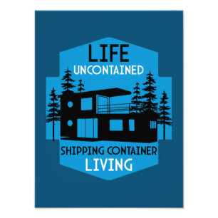 Shipping Container Architecture Photo Print