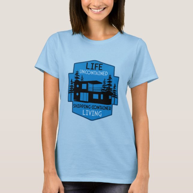 Shipping Container Architecture T-Shirt (Front)