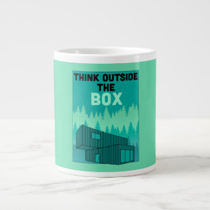 Shipping Container Home living Large Coffee Mug