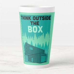 Shipping Container Home living Latte Mug