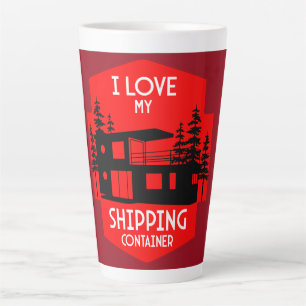 Shipping Container Home living Latte Mug