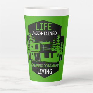 Shipping Container Home living Latte Mug
