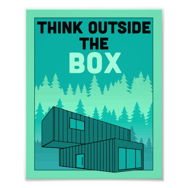  Shipping Container Home living Photo Print (Front)
