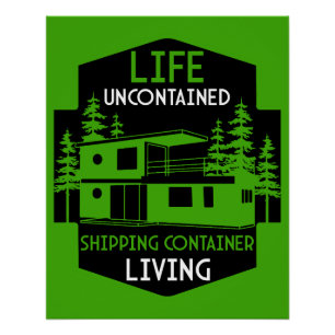  Shipping Container Home living Poster