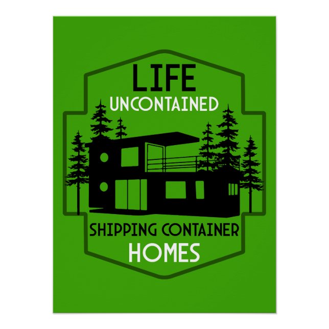  Shipping Container Home living Poster (Front)