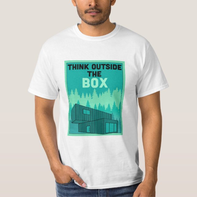  Shipping Container Home living T-Shirt (Front)