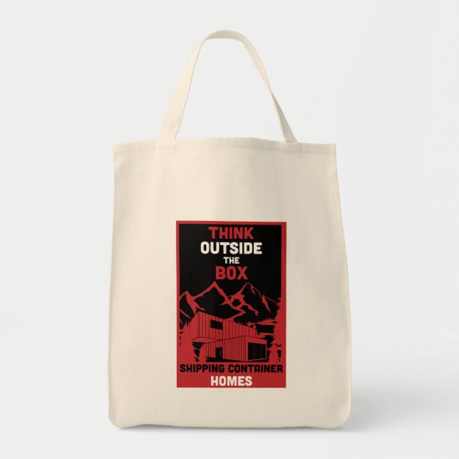 Shipping Container Home living Tote Bag (Front)