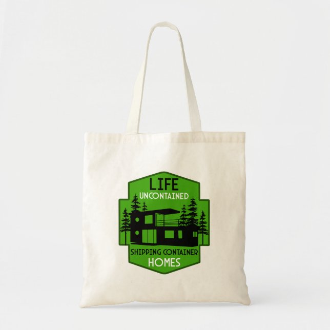  Shipping Container Home living Tote Bag (Front)