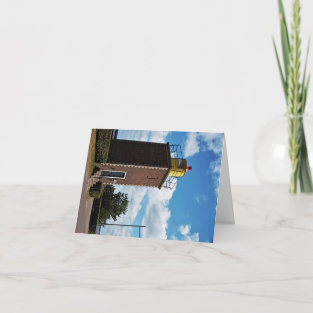 Shipping engines in Willemstad The Netherlands Card (Front)