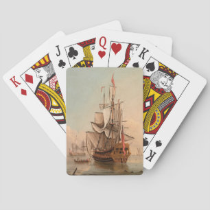Shipping in a Calm Peter Monamy Playing Cards
