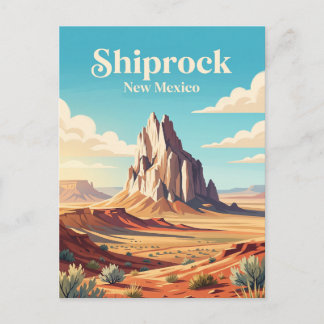 Shiprock, New Mexico Postcard