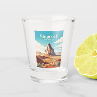 Shiprock, New Mexico Shot Glass