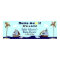 Ships Ahoy Nautical Baby Shower Banner