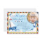 Ships Ahoy nautical birthday invitation