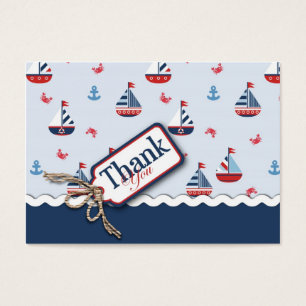 Ships Ahoy! TY Gift Tag