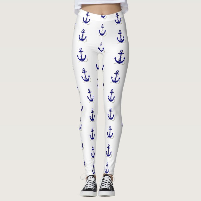 Ships Anchor Leggings (Front)