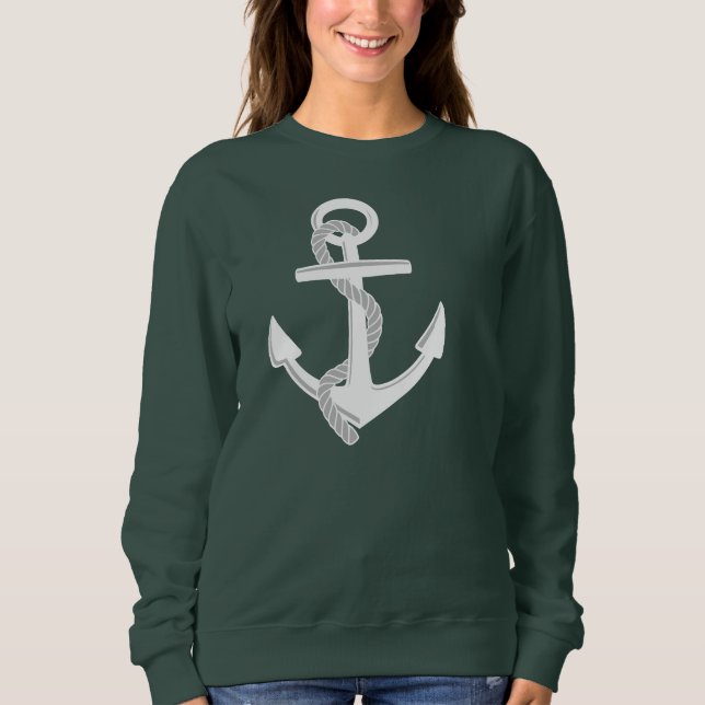 Ship's Anchors Sweatshirt (Front)