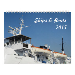 Ships & Boats 2015 Calendar