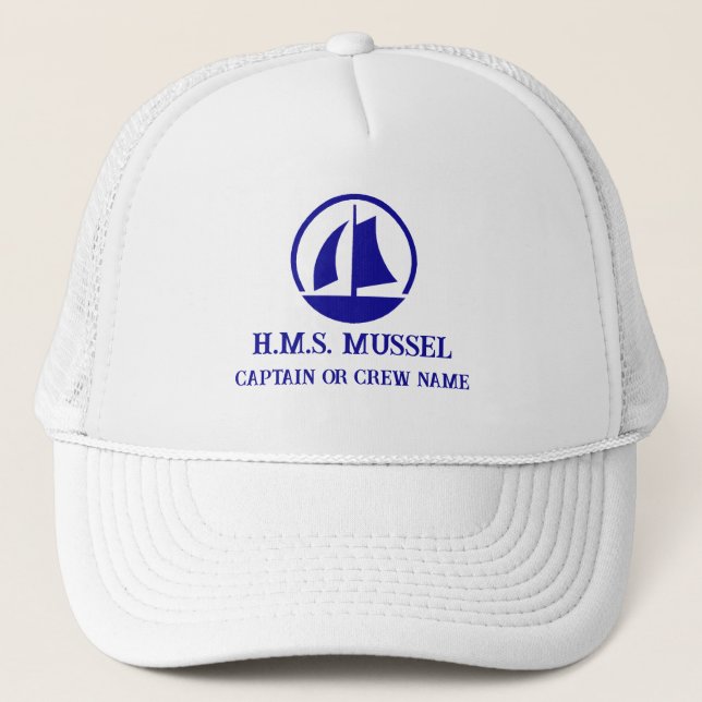 Ship's Captain / Crew Hat (Front)