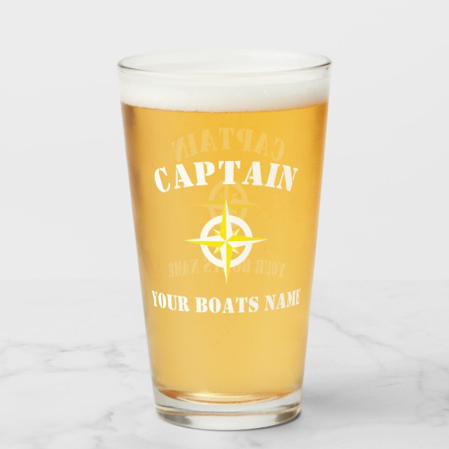 Ships compass boat captains glass (Front Filled)