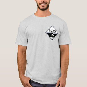 Ship's Crew / Nova 5 - Classic Spaceship T-Shirt