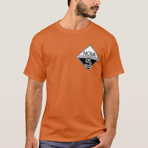 Ship's Crew / Nova 5 - Classic Spaceship T-Shirt