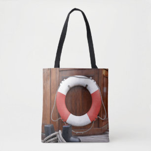 Ships Lifebelt Tote Bag