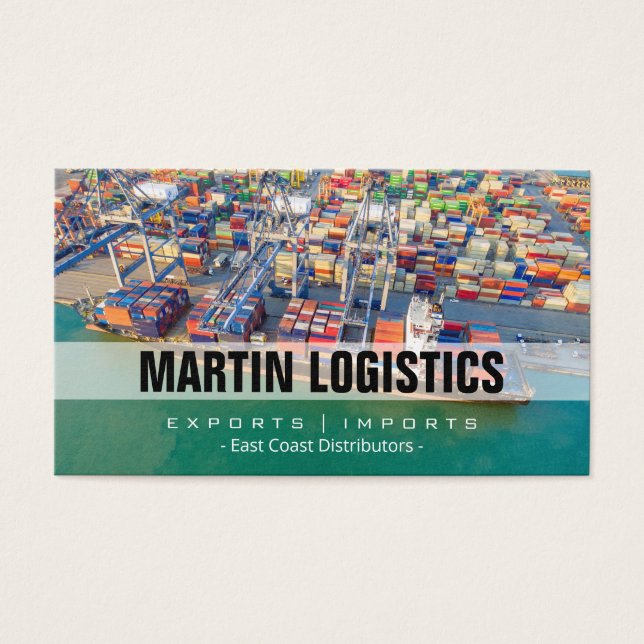 Ships | Logistics | Container Port (Front)