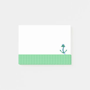 Ships Nautical Anchor Post-it Notes