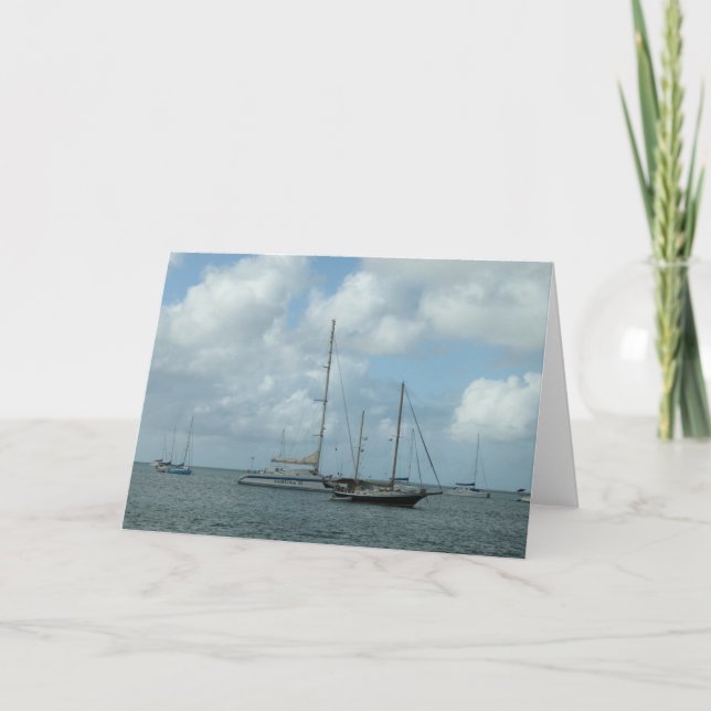 Ships Photo and Card by Lorette Starr (Front)