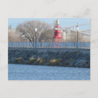 Ship's Warning Postcard