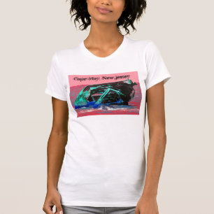 Shipwreck Abstract Pink T-Shirt