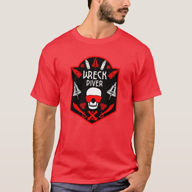 Shipwreck Divers T-Shirt (Front)