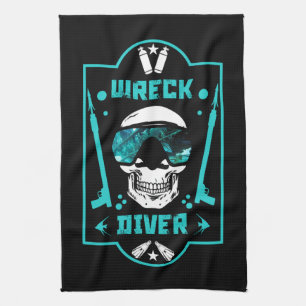 Shipwreck Divers Tea Towel