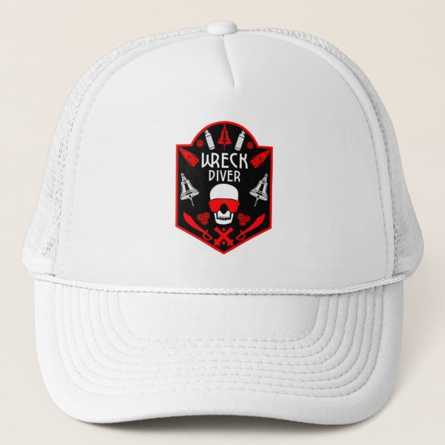 Shipwreck Divers Trucker Hat (Front)
