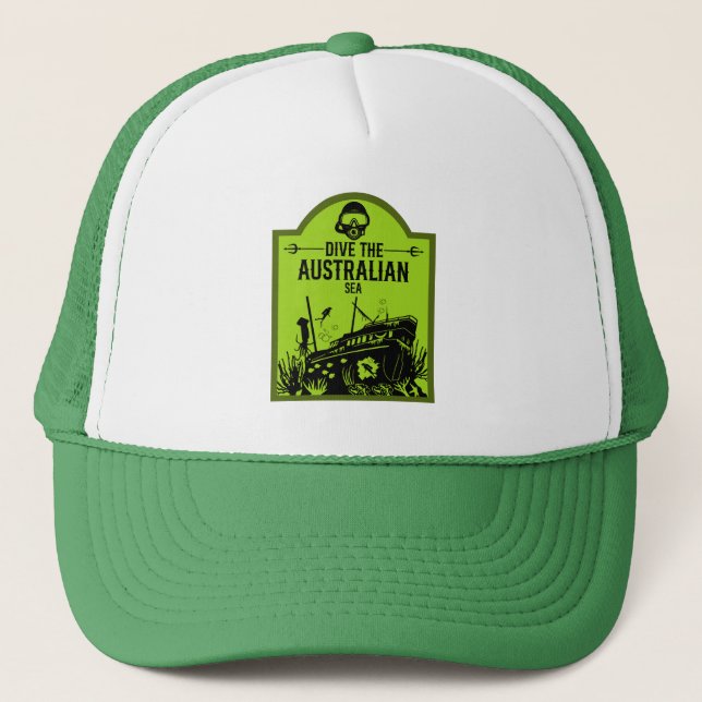 Shipwreck Diving Australia  Trucker Hat (Front)