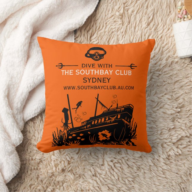 Shipwreck Diving Club Cushion (Blanket)