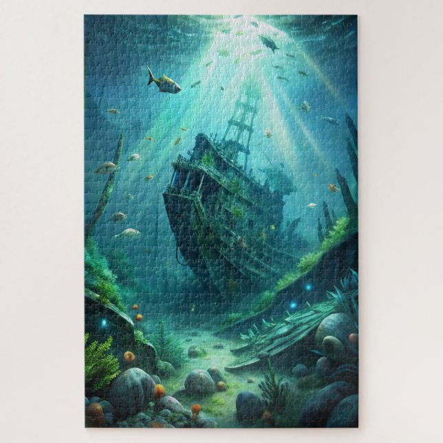 Shipwreck Jigsaw Puzzle (Vertical)