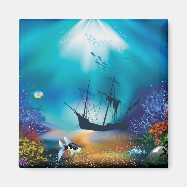 shipwreck magnet (Front)