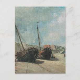 Shipwreck Painting Postcard